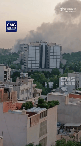 以军开始猛烈空袭德黑兰