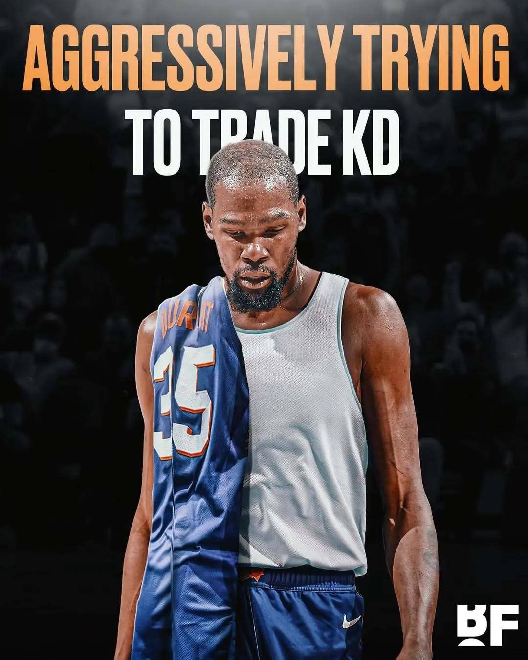 放弃杜兰特！快船退出交易！太阳要砸手里了