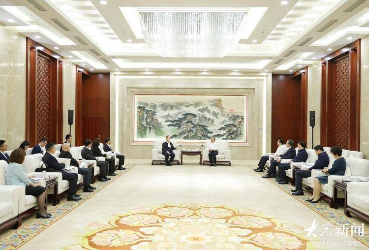 林武会见中国光大集团客人