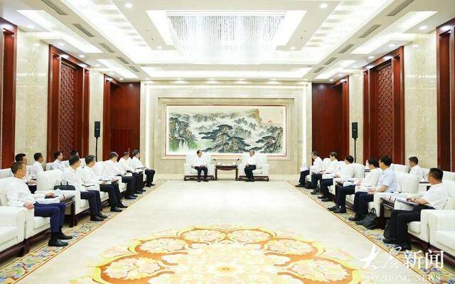 林武会见中国华电集团客人