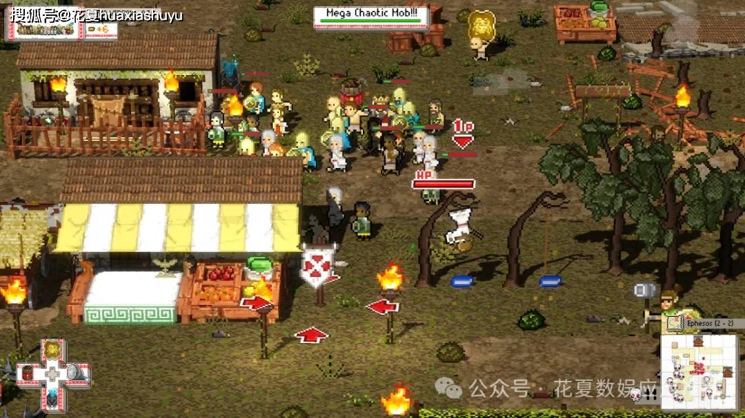 苹果IOS游戏下载「暴走的哲学家-Okhlos: Sigma」-Steam特别好评移植，一款2D像素模型却以3D风格带感游戏