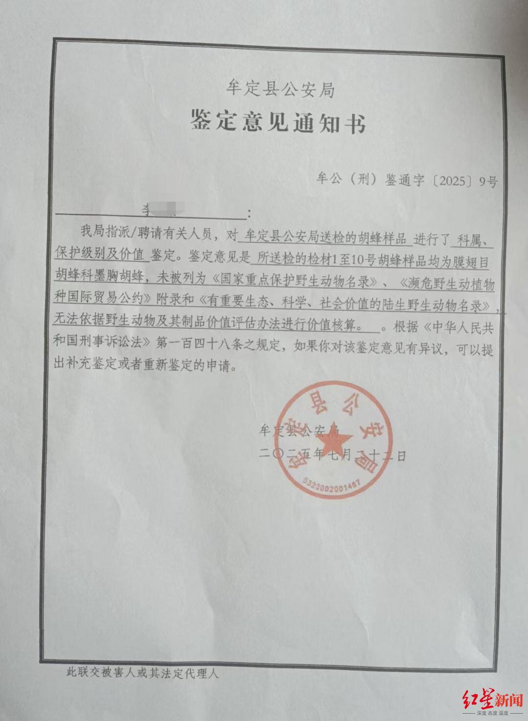 两儿童遭蜂群蜇伤身亡，养蜂人涉过失致人死亡被立案！胡蜂养殖监管存模糊地带