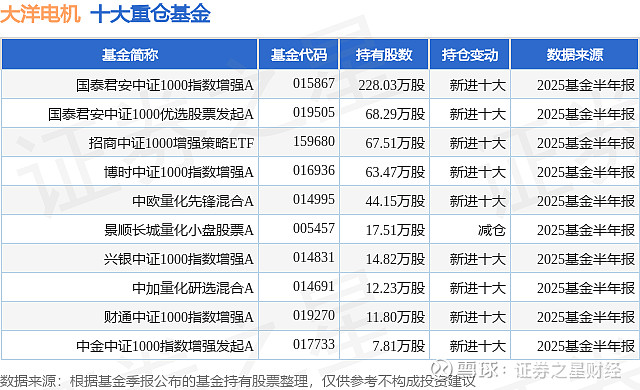 大洋电机股票(大洋电机股票是做什么的)